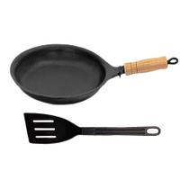 Frigideira Antiaderente Francesa de 24cm Cabo e Espátula