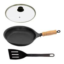 Frigideira Antiaderente Francesa de 24cm T/V Cabo e Espátula