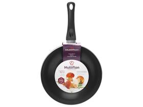 Frigideira Antiaderente Multiflon Alumínio Wok Frigideira Antiaderente Multiflon Alumínio Wok