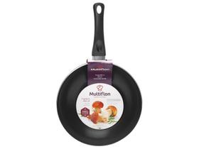 Frigideira Antiaderente Multiflon Alumínio Wok