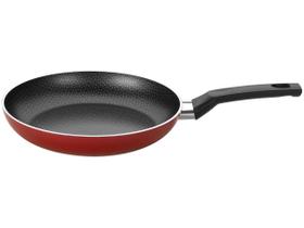 Frigideira Antiaderente Multiflon de Alumínio Amora Vermelha 24cm
