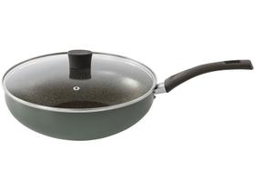Frigideira Antiaderente Multiflon Wok de Alumínio Ekó Verde 28cm Frigideira Antiaderente Multiflon Wok de Alumínio Ekó Verde 28cm