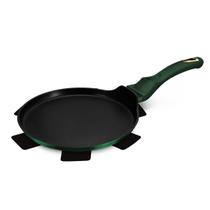 Frigideira Antiaderente Panquequeira 28cm Emerald Berlinger Haus Tapioqueira Turbo Indução Cooktop Utensílios Cozinha Grelhador