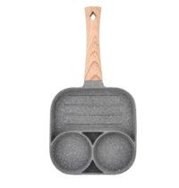 Frigideira Antiaderente Para Ovos E Panquecas 3 Espaços - HM5494 Frigideira Antiaderente Para Ovos E Panquecas 3 Espaços - HM5494
