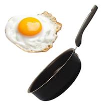 Frigideira Antiaderente Preto Pequena 14cm Um Ovo E Tapioca