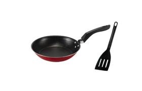 Frigideira Antiaderente Teflon 22 Cm Cor Vermelho