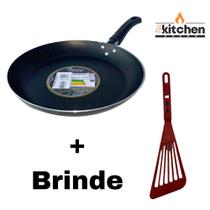 Frigideira Antiaderente Teflon Preto Premium n22 + Brinde Cor:Vermelho Frigideira Antiaderente Teflon Preto Premium n22 + Brinde Cor:Vermelho