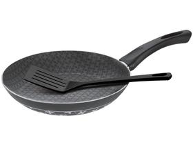 Frigideira Antiaderente Tramontina de Alumínio - com Espátula Paris Preta 26cm