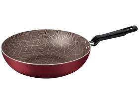 Frigideira Antiaderente Tramontina Funda 24cm 2,2litros Loreto Starflon Max Cor Vermelho fogões à gás, elétricos e vitrocerâmicos. Frigideira Antiaderente Tramontina Funda 24cm 2,2litros Loreto Starflon Max Cor Vermelho fogões à gás, elétricos e vitrocerâmicos.