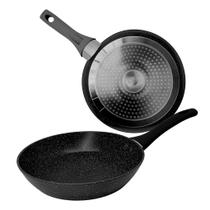 Frigideira Antiaderente Viena Indução Preto Cerâmica Não Gruda 24 cm Casambiente Frigideira Antiaderente Viena Indução Preto Cerâmica Não Gruda 24 cm Casambiente