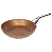 Frigideira Antiaderente Wok 20cm Cooktop Fogão Indução Martelada Cobre