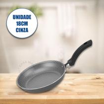 Frigideira Antiaderentes Enjoy Alegrete 16/18/20 Cinza Vermelho