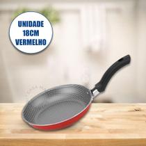 Frigideira Antiaderentes Enjoy Alegrete 16/18/20 Cinza Vermelho