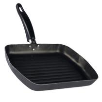 Frigideira Bifeteira Grill Antiaderente 28Cm Grafite Nacional