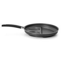 Frigideira Breakfast Gourmet Preto 26 cm em Alumínio com Revestimento Interno Antiaderente Multiflon