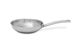 Frigideira Brinox MasterChef Em Aço Inox Com Fundo Triplo Antiaderente 1,2 Litros