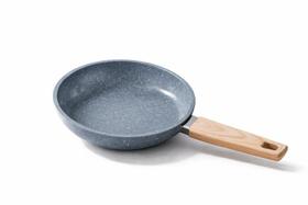Frigideira Cerâmica 20cm Max Chef Wood Fundo Triplo Indução Luxo Frigideira Cerâmica 20cm Max Chef Wood Fundo Triplo Indução Luxo