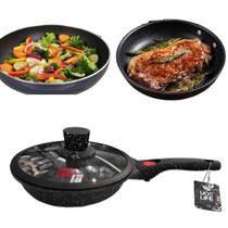 Frigideira Cerâmica Antiaderente Para Fogão A Gás Indução Cooktop Panela Frita Sem Óleo Moderna Frigideira Cerâmica Antiaderente Para Fogão A Gás Indução Cooktop Panela Frita Sem Óleo Moderna