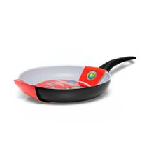 Frigideira Cerâmica Antiaderente Revestida Preto S/ Óleo