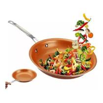 Frigideira Cerâmica Frita Sem Óleo Antiaderente Titânio 20 24 E 28CM Frigideira Cerâmica Frita Sem Óleo Antiaderente Titânio 20 24 E 28CM