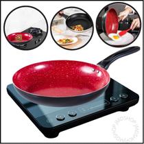 Frigideira Cerâmica Indução/gás Frita Sem Óleo Antiaderente Cozinha Não Gruda