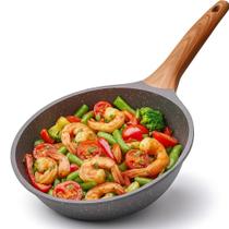 Frigideira Ceramica Panela Antiaderente Fogão Cooktop Indução Gás Cozinha Nf