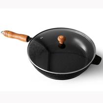 Frigideira Cerâmica Preta Antiaderente 26cm 2,4L Preto Tampa De Vidro