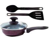 Frigideira Cereja Antiaderente em Cerâmica Talher 02 CB 24cm Frigideira Cereja Antiaderente em Cerâmica Talher 02 CB 24cm