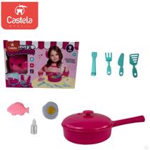 Frigideira Com Fumaça Luz Som E Acessórios CBS0207 - Castela
