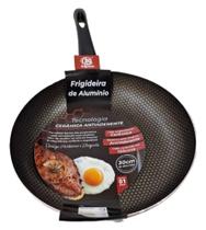 Frigideira com Revestimento Ceramico Antiaderente- 30cm- SQ QUALIDADE Frigideira com Revestimento Ceramico Antiaderente- 30cm- SQ QUALIDADE