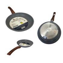 Frigideira Com Revestimento Cerâmico - Cinza