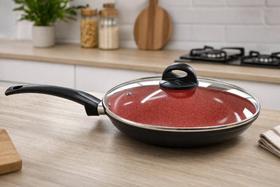Frigideira Com Tampa Ceramica Antiaderente 28cm