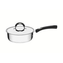 Frigideira com Tampa Tramontina Duo Silicone em Aço Inox 20 cm 2,1L Compatível com Indução Frigideira com Tampa Tramontina Duo Silicone em Aço Inox 20 cm 2,1L Compatível com Indução