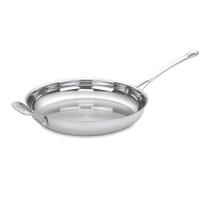 Frigideira Cuisinart Contour 30cm em Aço Inoxidável - com Alça Auxiliar