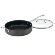 Frigideira Cuisinart Contour Hard Anodizada 5L - Com Tampa Frigideira Cuisinart Contour Hard Anodizada 5L - Com Tampa