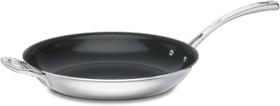 Frigideira cuisinart french classic em aço inox triplo antiaderente 30cm fct22-30hns