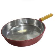 Frigideira De Alumínio Batido Polido E Craquelado Para Frituras N 24 Frigideira De Alumínio Batido Polido E Craquelado Para Frituras N 24