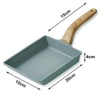 Frigideira de Aluminio Ceramico Retangular + Espatula Silicone HM6005