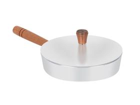 Frigideira De Alumínio Fundido Batido Nº26 2,6 Litros Diamantado.