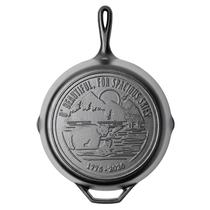 Frigideira de ferro fundido Lodge 30 cm pré-temperada, segura para forno Frigideira de ferro fundido Lodge 30 cm pré-temperada, segura para forno