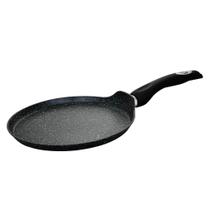 Frigideira de Indução Antiaderente Cerâmica Crepeira Preto 24cm - Casambiente