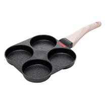 Frigideira de Indução com 4 Cavidades Wolff Granilite Preta Frigideira de Indução com 4 Cavidades Wolff Granilite Preta