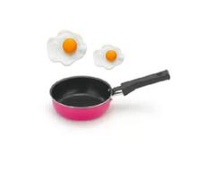 Frigideira de ovo Antiaderente - Frigideira para Mini Panquecas Americana - Panquequeira - cor rosa Frigideira de ovo Antiaderente - Frigideira para Mini Panquecas Americana - Panquequeira - cor rosa