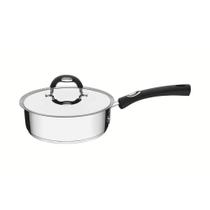 Frigideira Duo Silicone Aço Inox 20cm 2,1L Compatível com Indução Tramontina Frigideira Duo Silicone Aço Inox 20cm 2,1L Compatível com Indução Tramontina