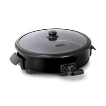 Frigideira elétrica Dash, tamanho familiar, 14 polegadas, 20 xícaras, 1400 W - preta Frigideira elétrica Dash, tamanho familiar, 14 polegadas, 20 xícaras, 1400 W - preta