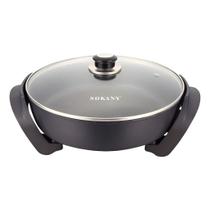 Frigideira Elétrica Panela Assar 1500w Pronta Entrega Preto 60hz Frigideira Elétrica Panela Assar 1500w Pronta Entrega Preto 60hz