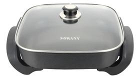 Frigideira Elétrica Panela Assar Fondue Sopa Fritar Ferver 1500w Frigideira Elétrica Panela Assar Fondue Sopa Fritar Ferver 1500w