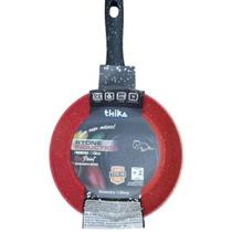 Frigideira em Alumínio Antiaderente Multifuncional 20cm - Vermelha