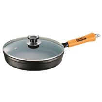 Frigideira em Ferro Fundido 25 cm com Tampa de Vidro Fumil