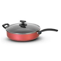 Frigideira Extra Forte Gourmet Antiaderente nº30 Tampa Vidro